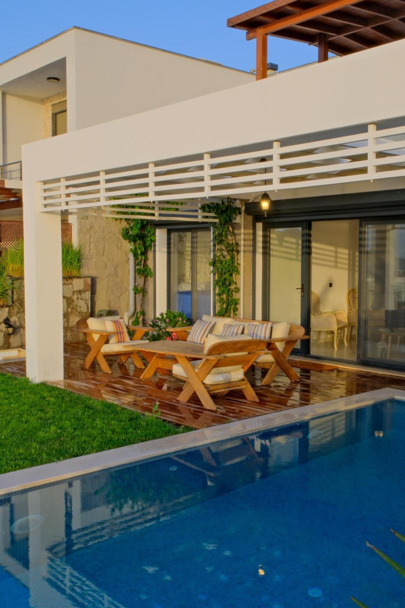 Kiralık Müstakil havuzlu lüx villa Bodrum Dış mekan fotoğraf